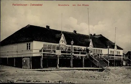 Ak Kellenhusen in Ostholstein, Strandhalle