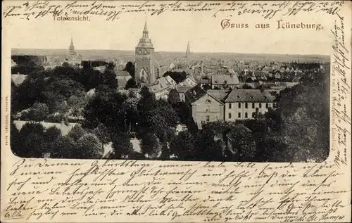 Ak Lüneburg in Niedersachsen, Totalansicht