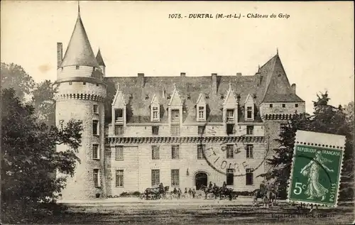 Ak Durtal Maine et Loire, Chateau du Grip