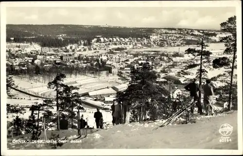 Ak Örnsköldsvik Schweden, Utsikt over staden