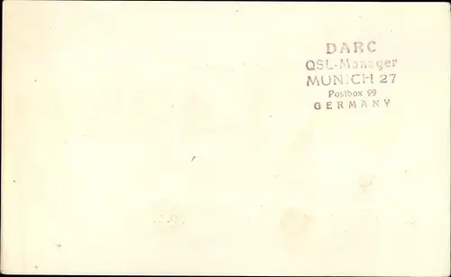 QSL Karte Praha Prag, M Bartonek, OK14951 to DL1KE, Amateurfunk