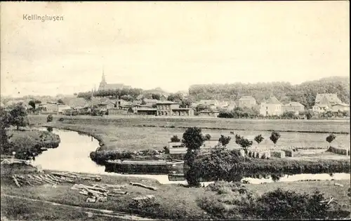 Ak Kellinghusen in Holstein, Gesamtansicht