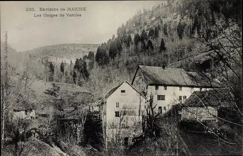 Ak Maiche Doubs, Les Gorges de Varoles