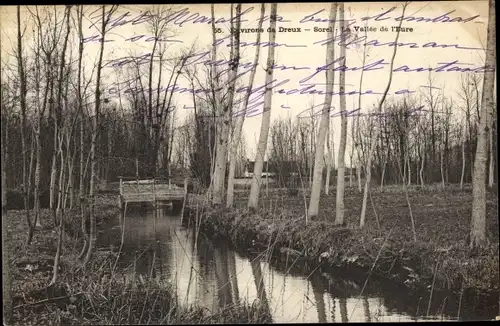 Ak Sorel Dreux Eure et Loir, La Vallee de l'Eure