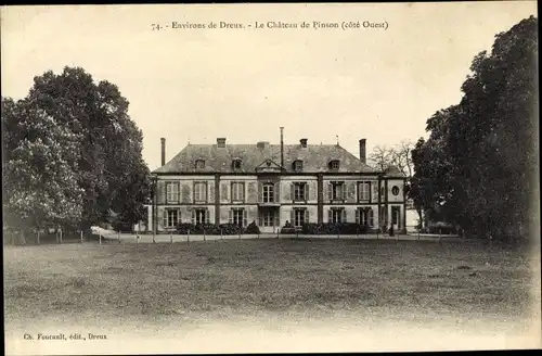 Ak Dreux Eure et Loir, Le Chateau de Pinson