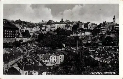 Ak Luxemburg, Totalansicht