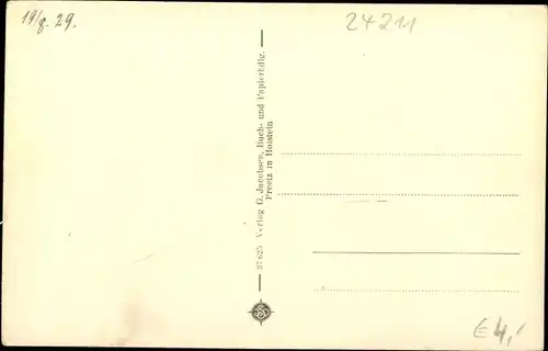 Ak Preetz in Holstein, Am Kirchsee