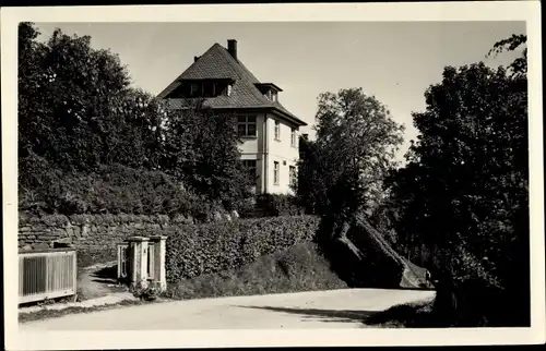 Ak Meuselbach Schwarzmühle Schwarzatal in Thüringen, Haus Rosenbusch