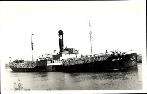 Foto Ak Frachtschiff Rehhorst