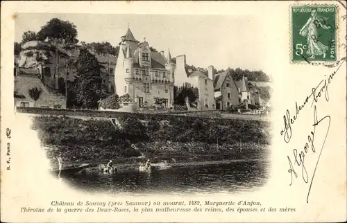 Ak Souzay Maine et Loire, Le Chateau