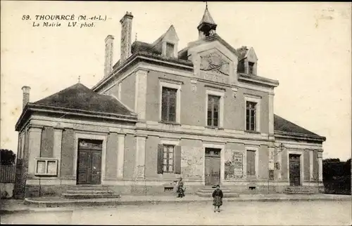 Ak Thouarcé Maine et Loire, La Mairie