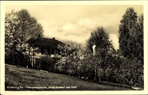 Ak Kirchberg in Sachsen, Genesungsheim Ernst Grube der SVK