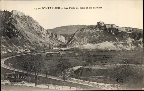 Ak Pontarlier Doubs, Les Forts de Joux et du Larmont
