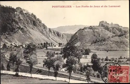 Ak Pontarlier Doubs, Les Forts de Joux et du Larmont