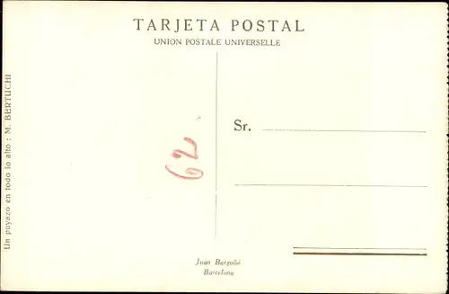 Künstler Ak Bertuchi, M., Stierkampf in der Arena, Torero