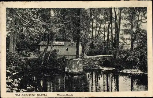 Ak Albersdorf in Dithmarschen, Mineralquelle