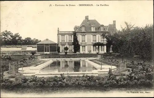 Ak Dreux Eure et Loir, Imbermais, Le Pavillon