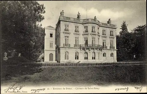 Ak Dreux Eure et Loir, Chateau de Saint Remy
