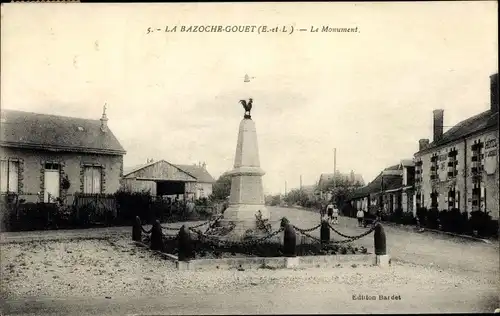 Ak La Bazoche Gouet Eure et Loir, Le Monument