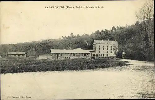 Ak Mulotière Eure et Loir, Colonie Saint Louis