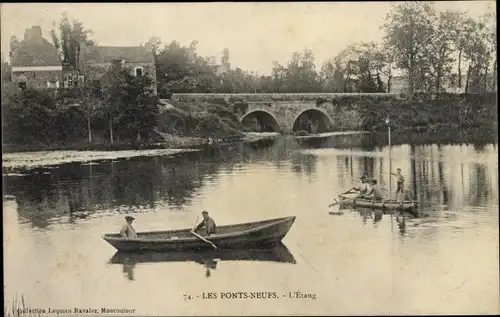Ak Les Ponts Neufs Côtes-d’Armor, L'Etang