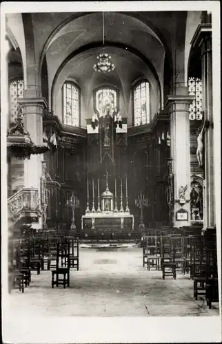 Foto Ak Vesoul Haute Saone Frankreich, Kirche, Innenansicht