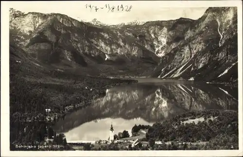 Ak Bohinj Slowenien, Bohinjsko jezero, Wocheiner See, Panorama