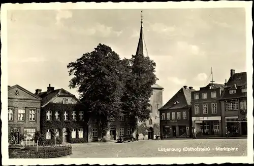 Ak Lütjenburg in Holstein, Marktplatz, Th. Prahl