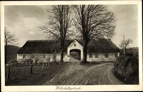 Ak Lindaunis Boren an der Schlei, Genesungsheim Lindauhöh, Allgemeine Ortskrankenkasse Flensburg