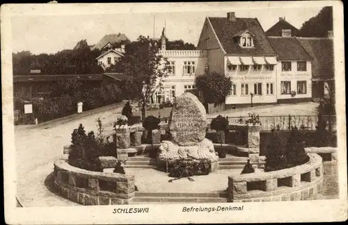 Ak Schleswig in Schleswig Holstein, Befreiungsdenkmal