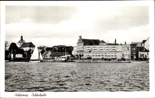 Ak Schleswig in Schleswig Holstein, Schleihalle