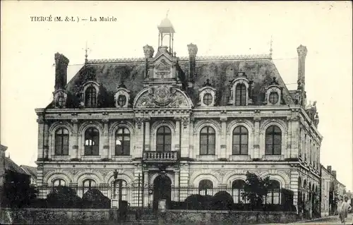 Ak Tiercé Maine et Loire, La Mairie