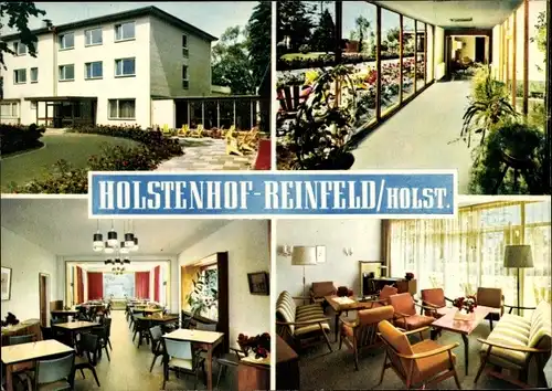 Ak Reinfeld in Holstein, Holstenhof, Innen und Außen