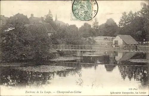Ak La Loupe Eure et Loir, Champrond en Gatine