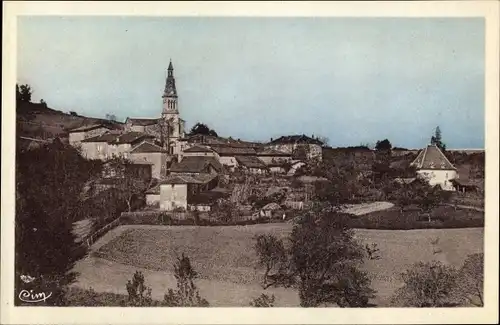 Ak Montchenu Drome, Vue generale