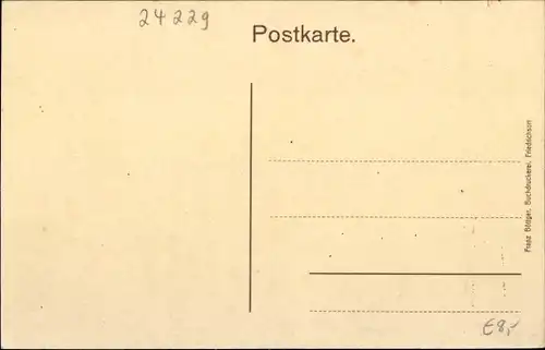 Ak Strande in Schleswig Holstein, Gastwirtschaft