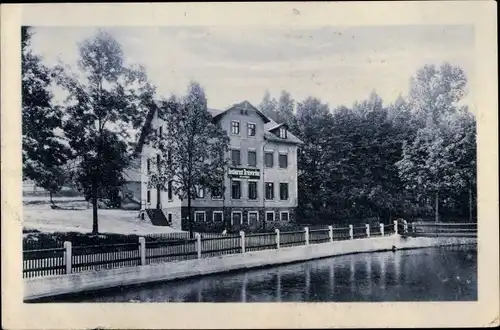 Ak Dreiwerden Rossau Mittelsachsen, Restaurant