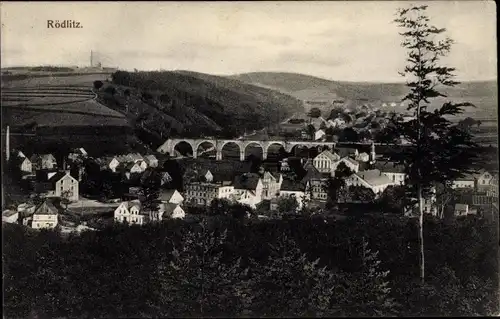 Ak Rödlitz Lichtenstein in Sachsen, Panorama