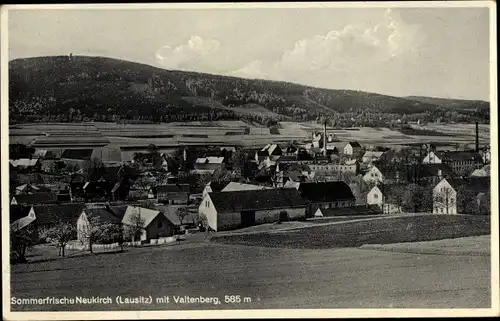 Ak Neukirch in der Lausitz, Panorama, Valtenberg