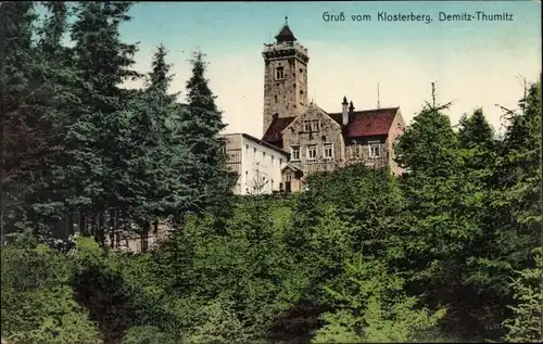 Ak Demitz Thumitz in Sachsen, Klosterberg