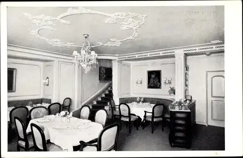 Ak Solothurn Stadt Schweiz, Hotel Krone, Teilansicht der Ambassadorenstube