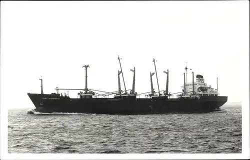 Foto Ak Frachtschiff Luise Leonhardt, Leonhardt & Blumberg