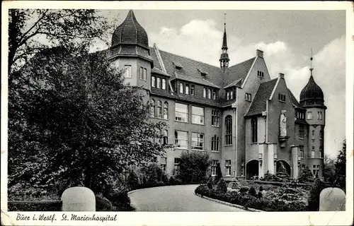 Ak Buer Gelsenkirchen im Ruhrgebiet, Sankt Marienhospital