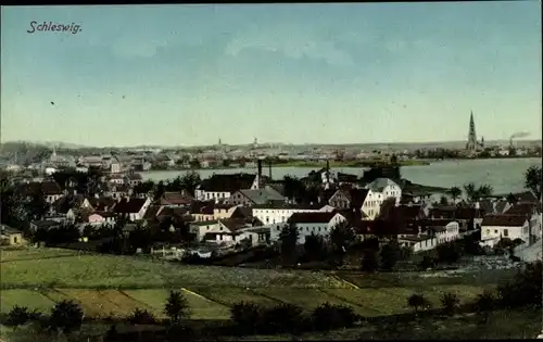 Ak Schleswig, Gesamtansicht