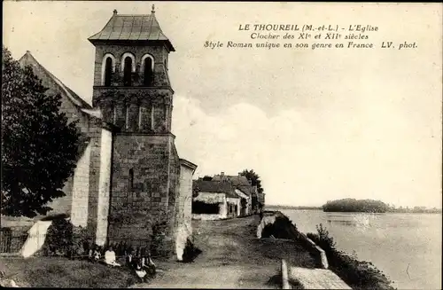 Ak Le Thoureil Maine et Loire, L'Eglise