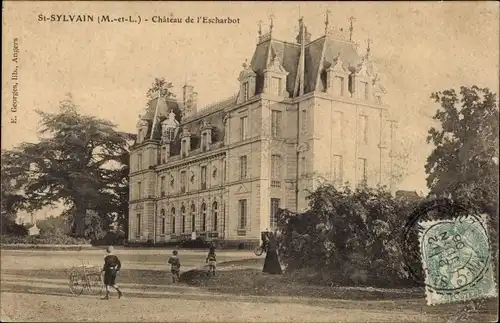 Ak Saint Sylvain Maine et Loire, Chateau de l'Escharbot