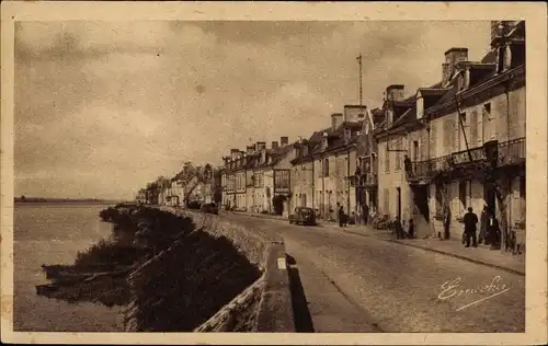 Ak St Mathurin Maine et Loire, La route d'Angers