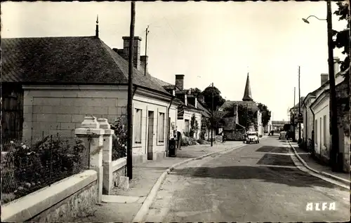 Ak Saint Philbert du Peuple Maine et Loire, La Grande Rue