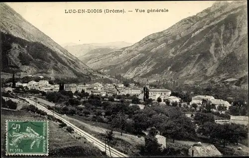 Ak Luc en Diois Drome, Vue generale