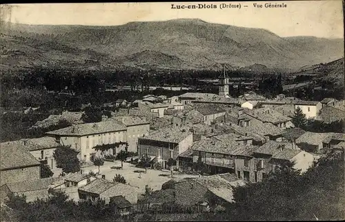 Ak Luc en Diois Drome, Vue Generale